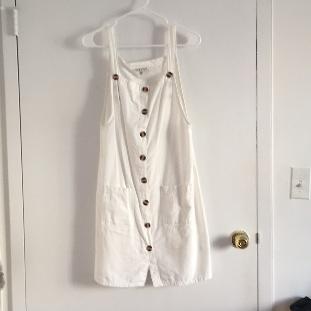 White jumper dress